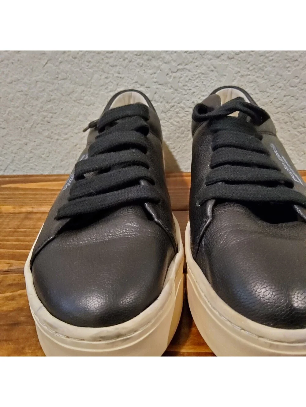 PEDRO GARCIA Sneakers Women's 41 (US sz 9.5-10) Black Leather Casual Shoes